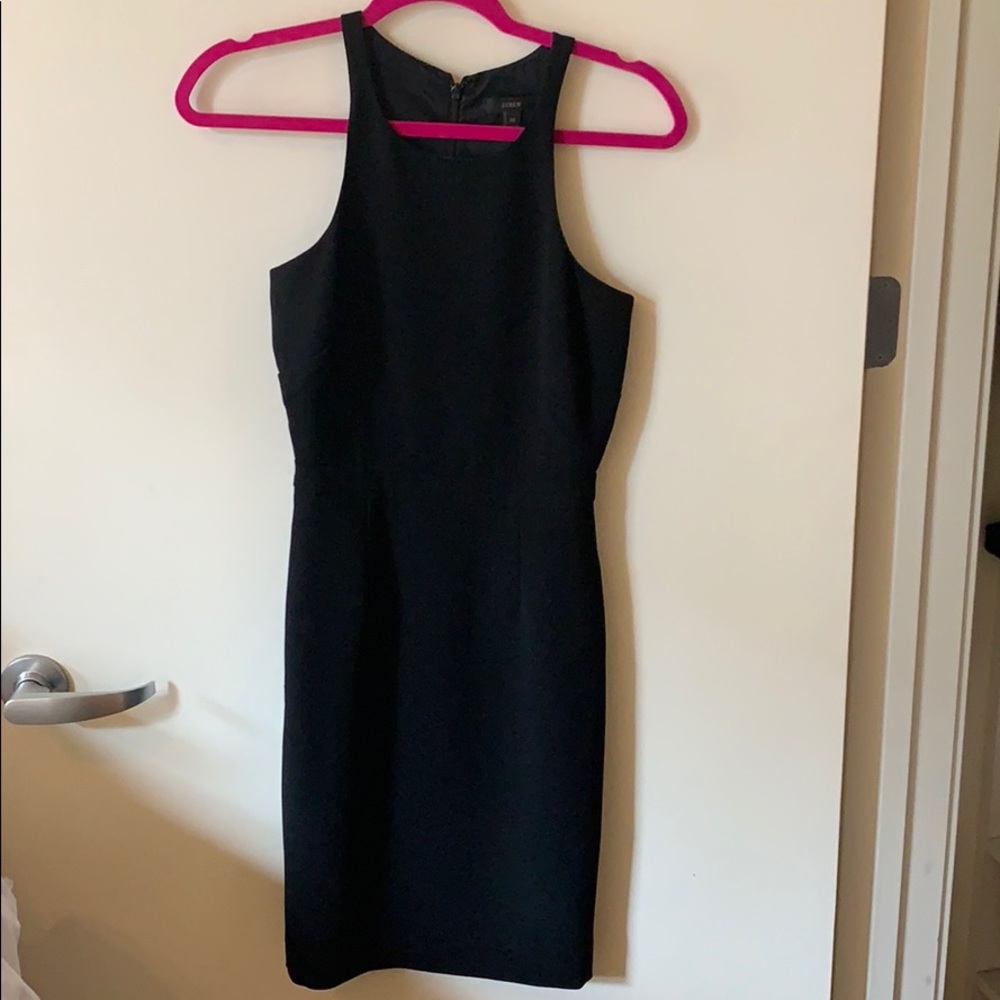 Black form fitting dress